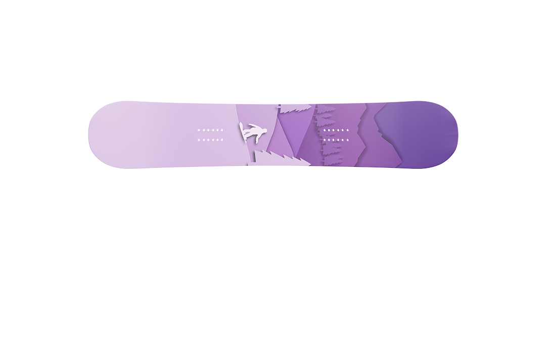 Nighttime Snowboard Front